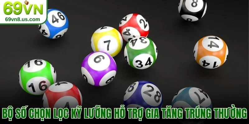 Bộ số chọn lọc kỹ lưỡng hỗ trợ gia tăng trúng thưởng
