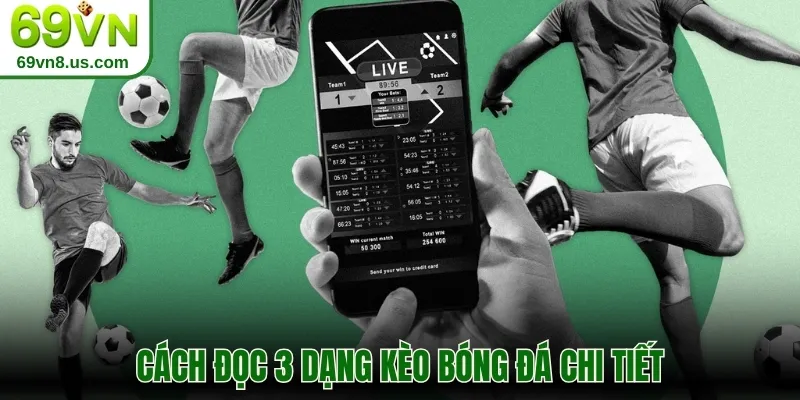 Cách đọc 3 dạng kèo bóng đá chi tiết