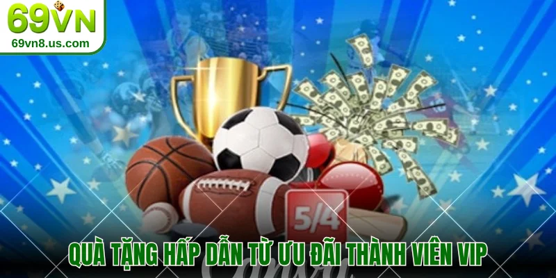 Quà tặng hấp dẫn từ ưu đãi thành viên Vip
